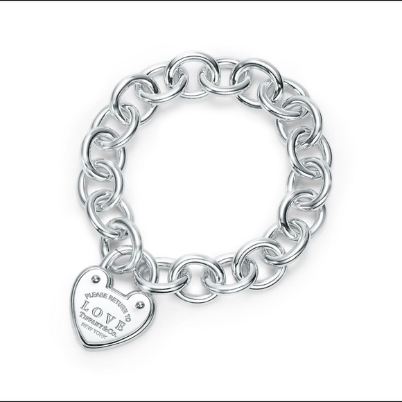 Return to Tiffany & Co. Heart Lock Bracelet-NEW - Picture 2 of 7
